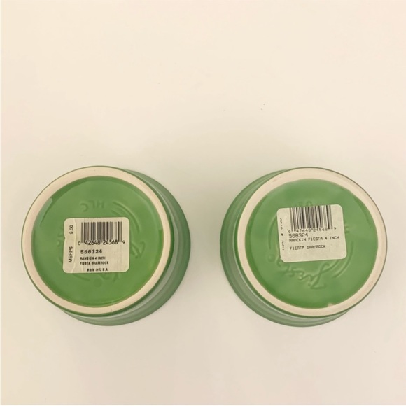 HLC Fiesta Shamrock ramekin / soufflé dish 4-piece - Picture 5 of 10